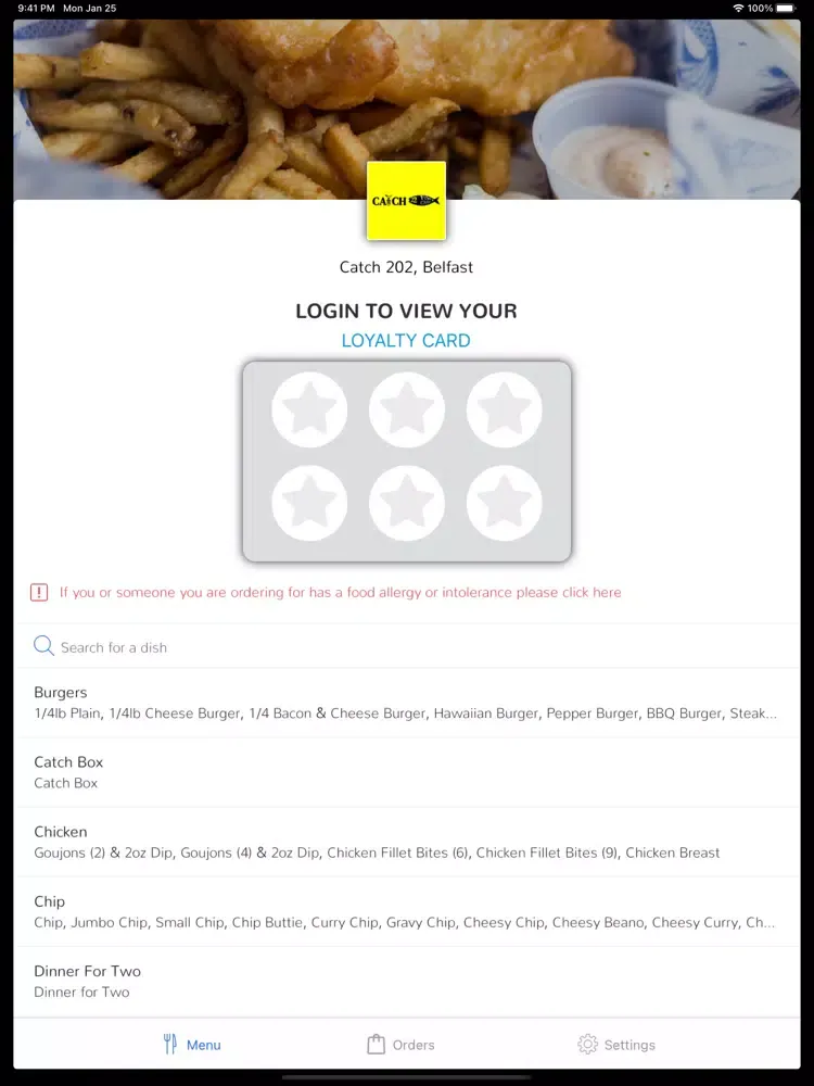 Capturas de tela do Catch 202, Belfast iPad 