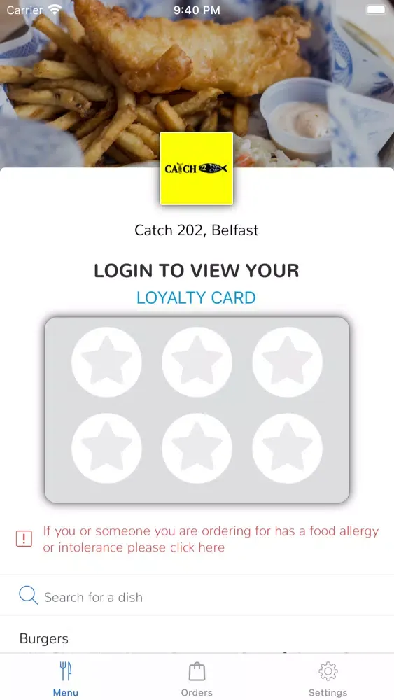 Capturas de tela do Catch 202, Belfast
