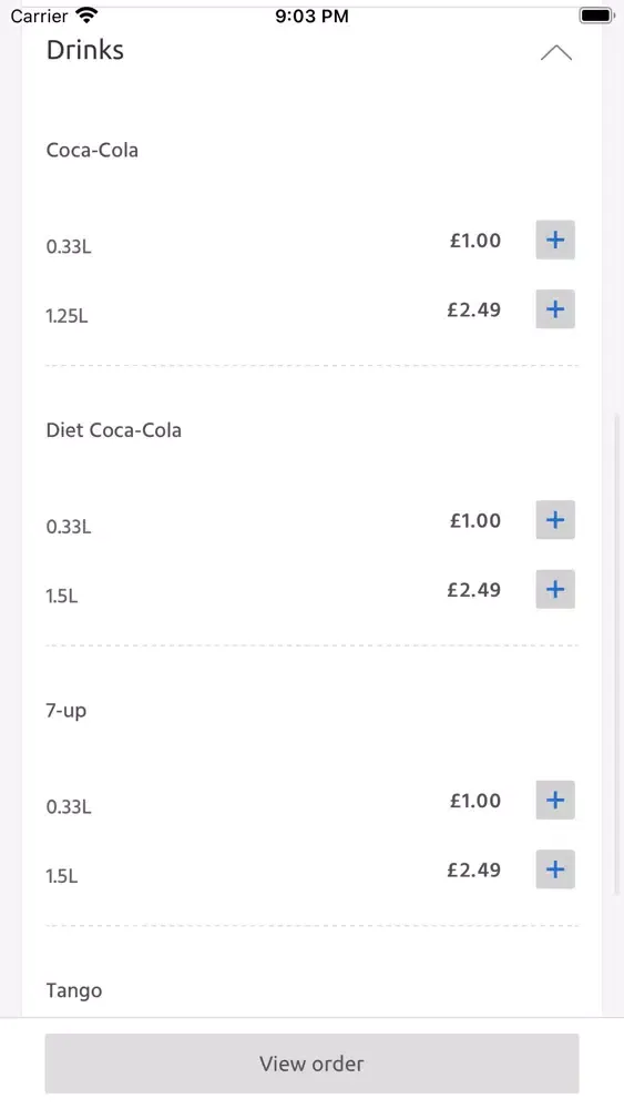 Tangkapan skrin Charcoal Grill, Basingstoke