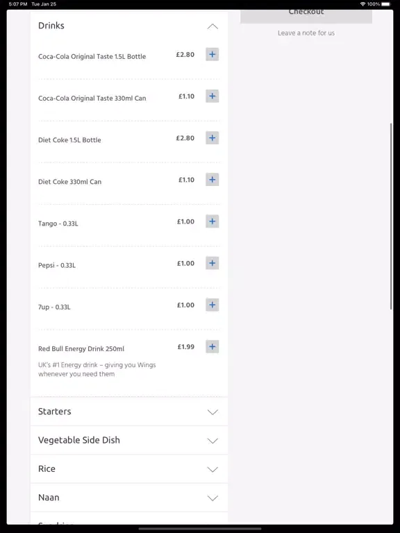 ภาพหน้าจอของ Chilli Hut, Redhill iPad 