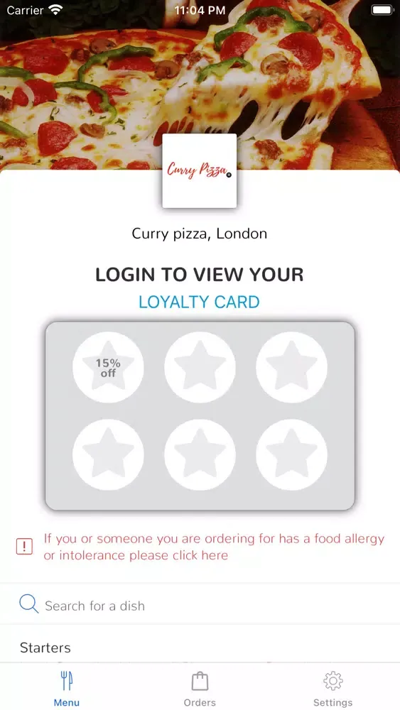 Curry pizza, London Screenshots