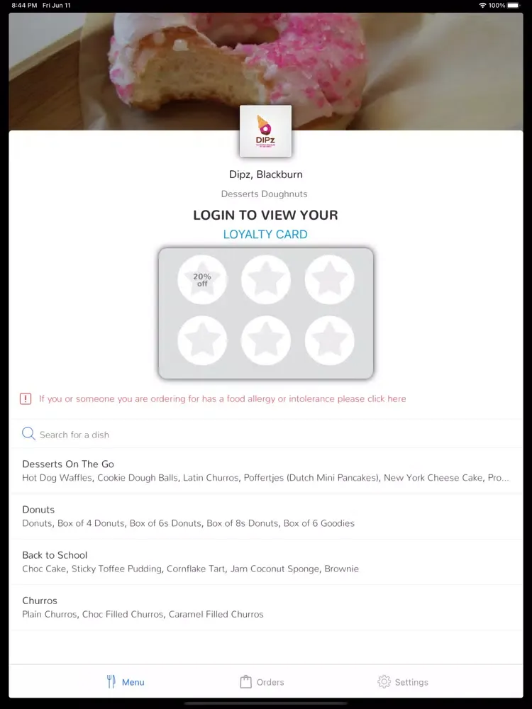 Dipz, Blackburn iPad  Screenshots