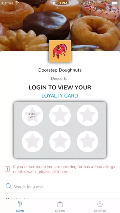 Captures d'écran de Doorstep Doughnuts