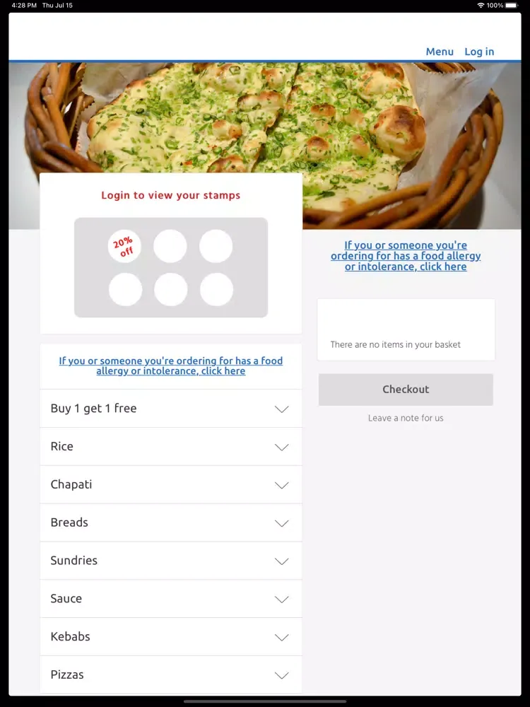 Capturas de tela do Eat & Booze, Hamilton iPad 