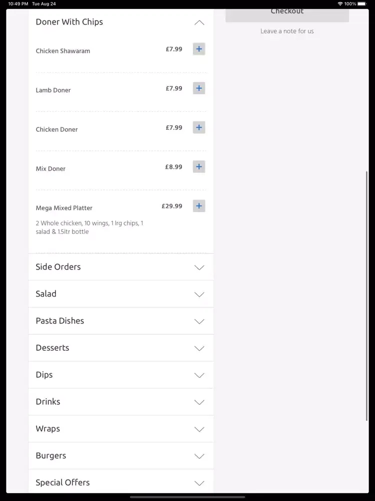 Grab A Bite, London iPad 应用截图