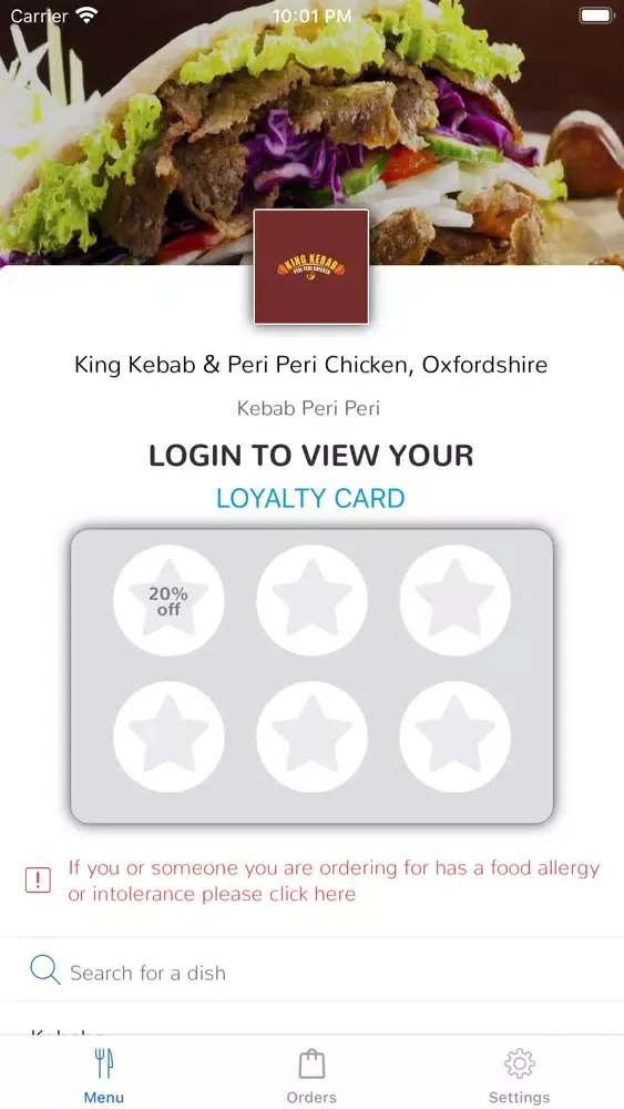 King Kebab & Peri Peri Chicken應用截圖
