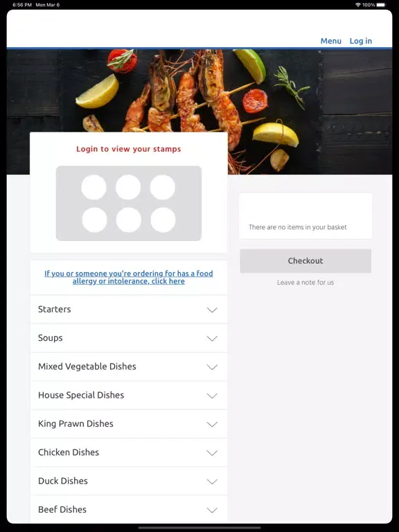 صور NEW SUNFLOWER CHINESE TAKEAWAY iPad 