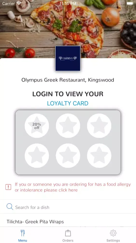Olympus Greek Restaurant应用截图