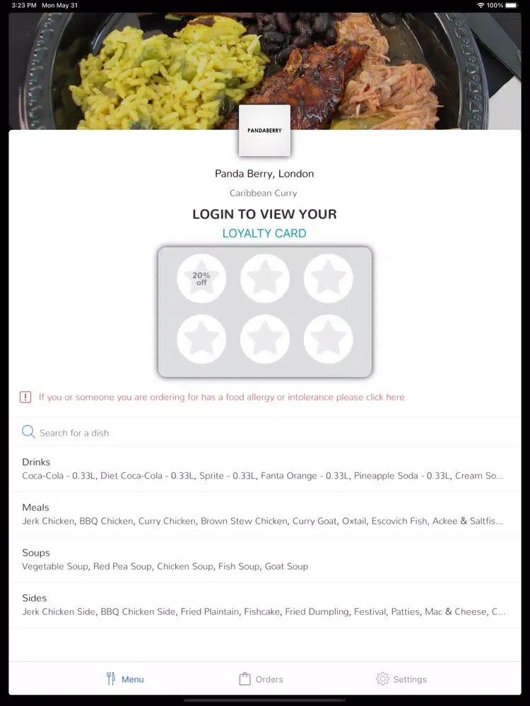 Panda Berry, London iPad  스크린샷