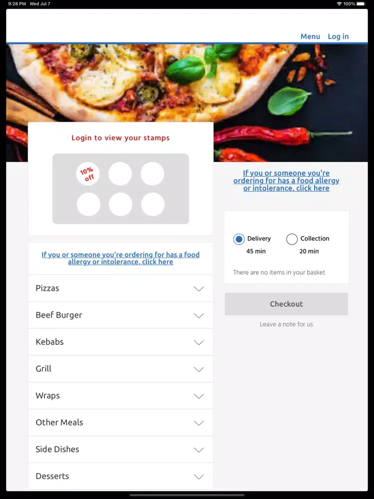 Pepe`s, Sheffield iPad  Ekran Görüntüleri