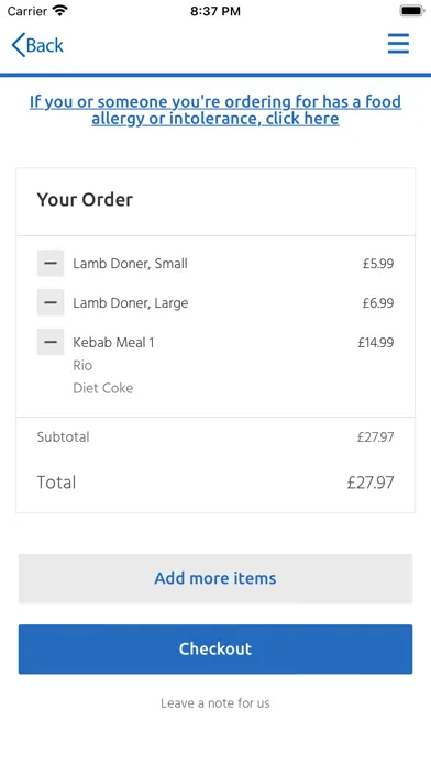 Pizza Cottage, Reading স্ক্রিনশট