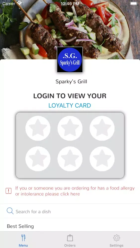 Ảnh chụp màn hình của Sparky's Grill, Plymouth