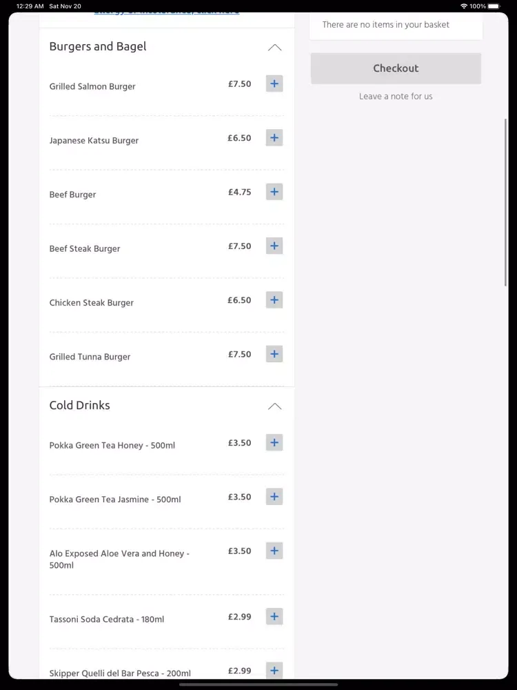 Yummy box, Romford iPad  স্ক্রিনশট