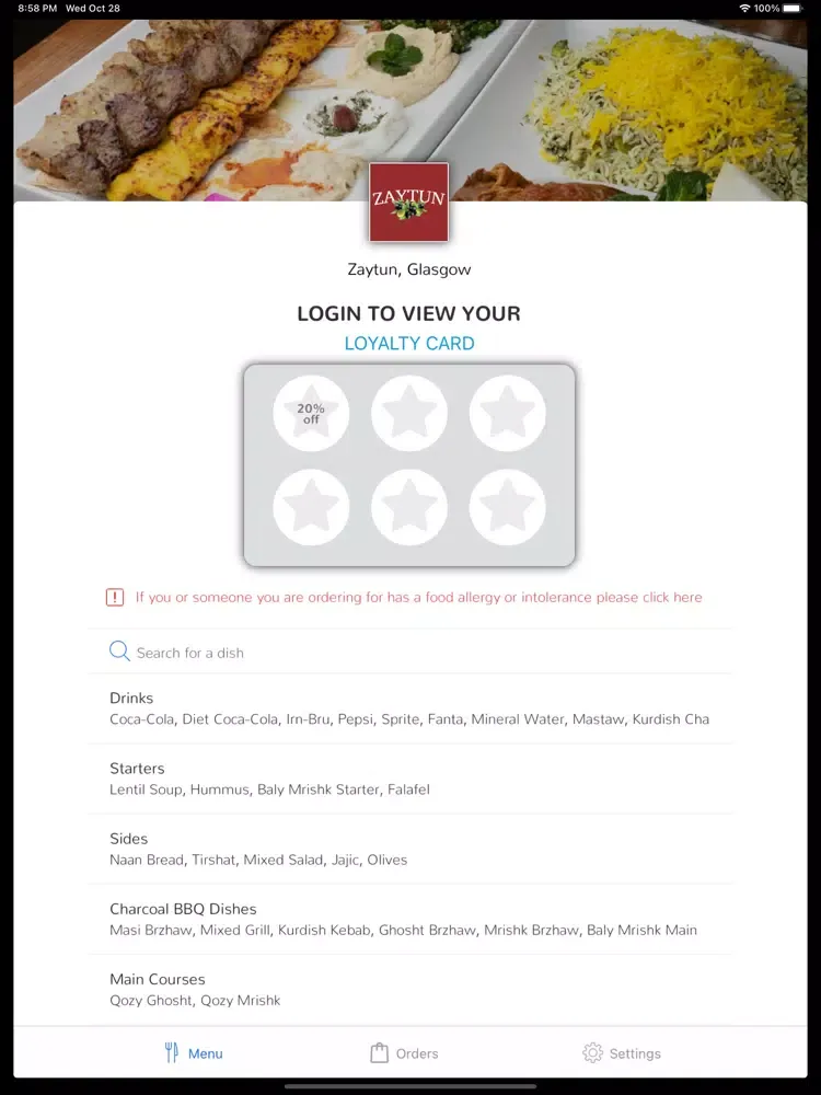 Zaytun, Glasgow iPad 应用截图