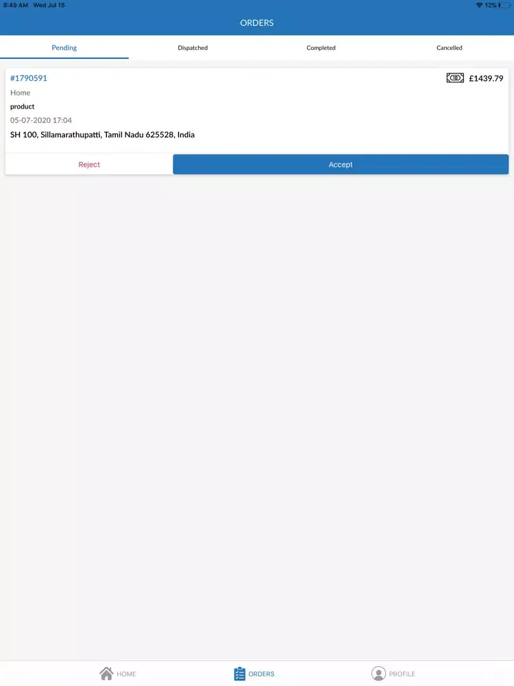 OED ShopKeeper iPad 应用截图