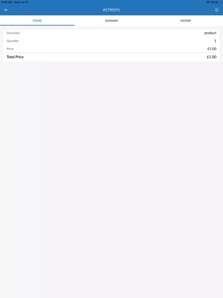 OED ShopKeeper iPad 应用截图