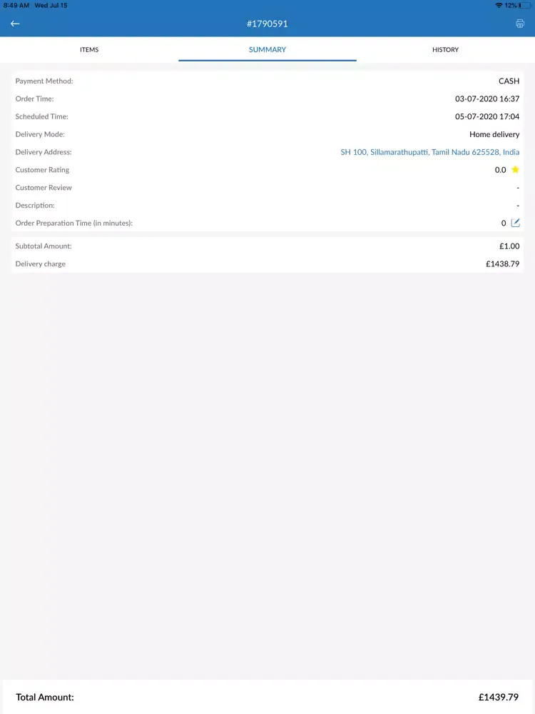 OED ShopKeeper iPad 应用截图