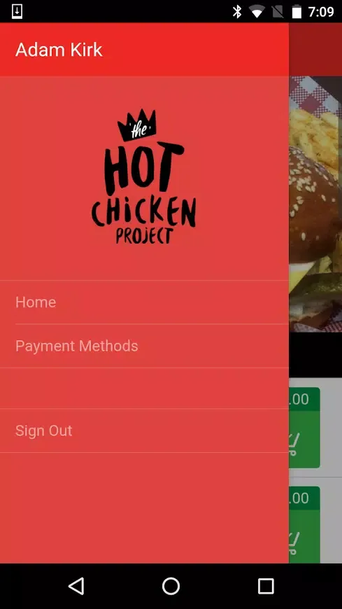 ภาพหน้าจอของ The Hot Chicken Project