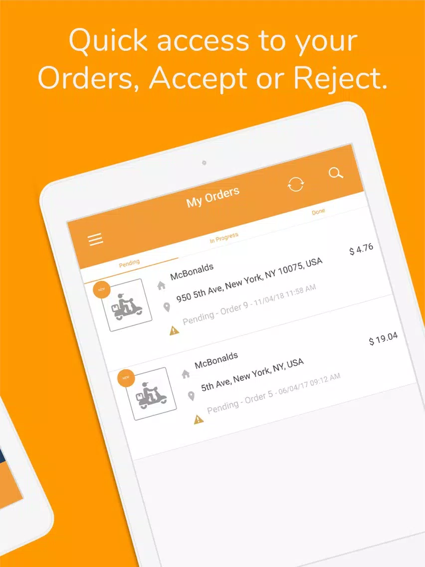 Business App v4 iPad  Screenshots