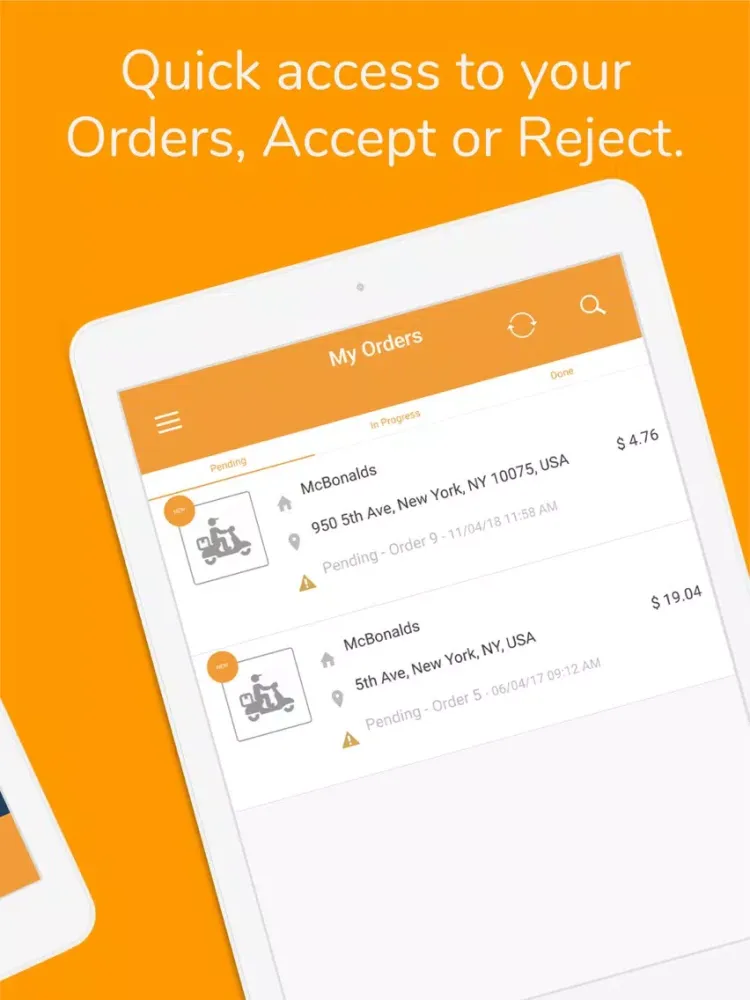Screenshot di Business App v4 iPad 