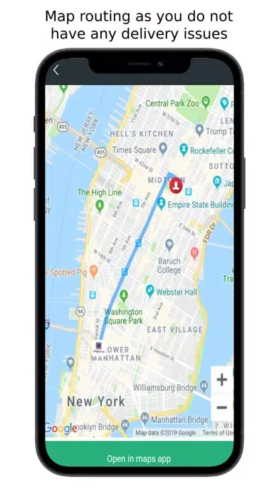 Zrzuty ekranu Business App Order Foods Fast