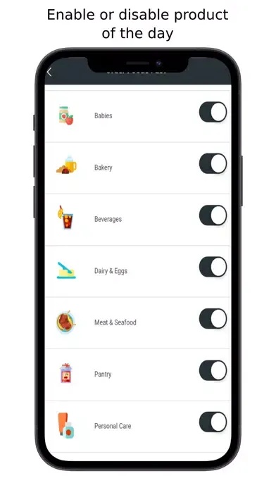 Zrzuty ekranu Business App Order Foods Fast