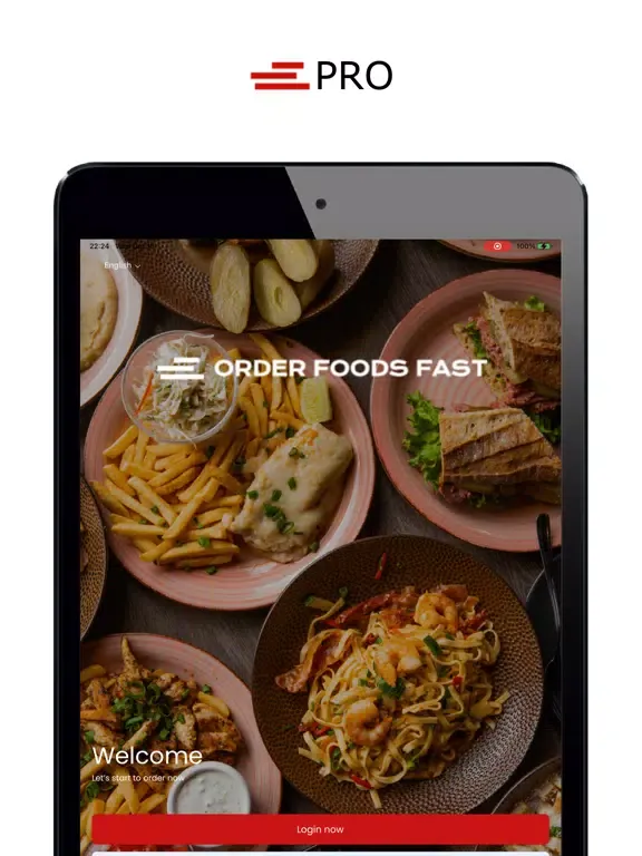 Order Foods Fast Ordering Pro iPad  स्क्रीनशॉट