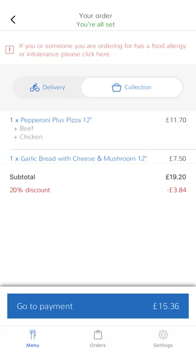 Order Now - Food Delivery 스크린샷