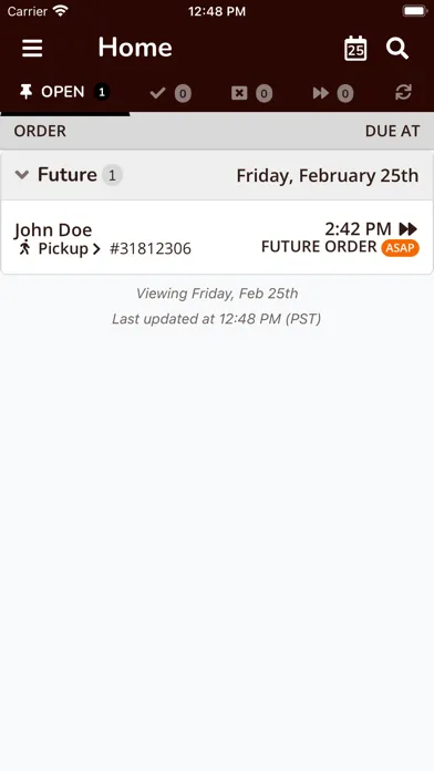 Скриншоты Online Order Manager