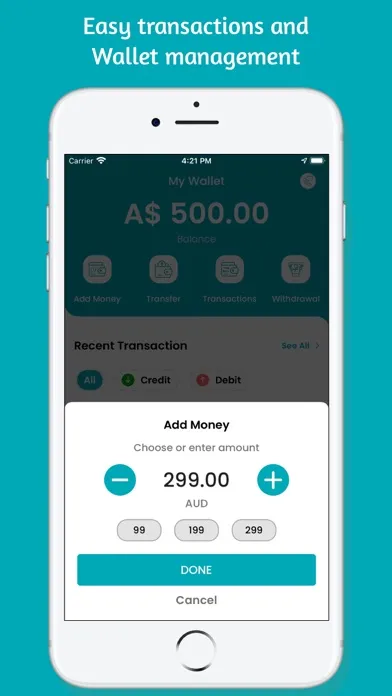 Tangkapan skrin Orderoo Pro App