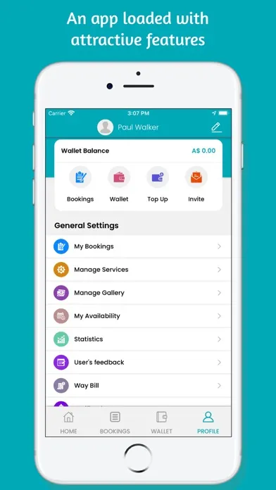 Tangkapan skrin Orderoo Pro App