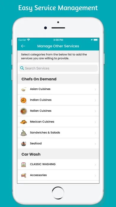 Tangkapan skrin Orderoo Pro App