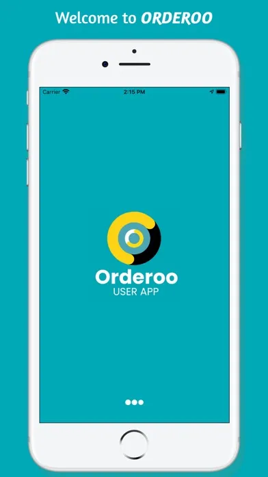 Capturas de tela do Orderoo User