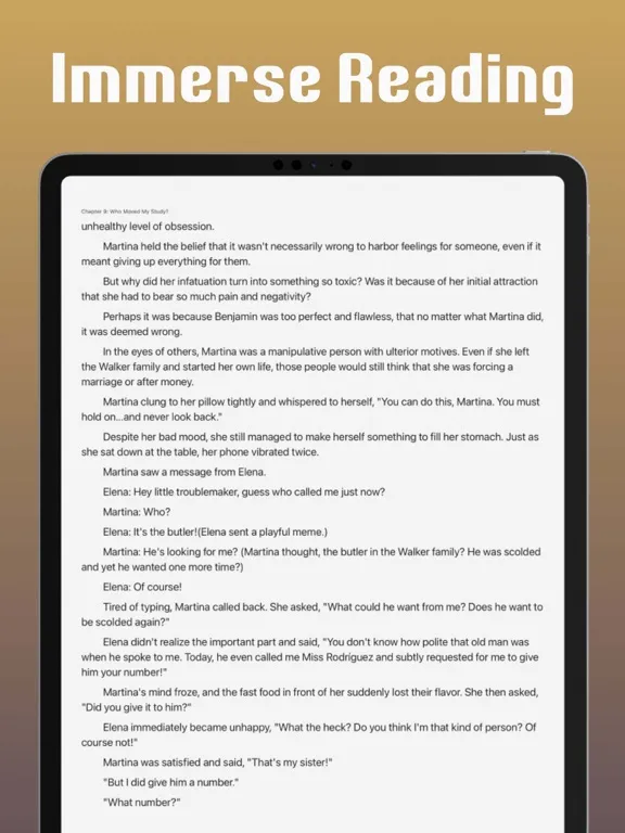 JoyRead - Love Fictions iPad  스크린샷