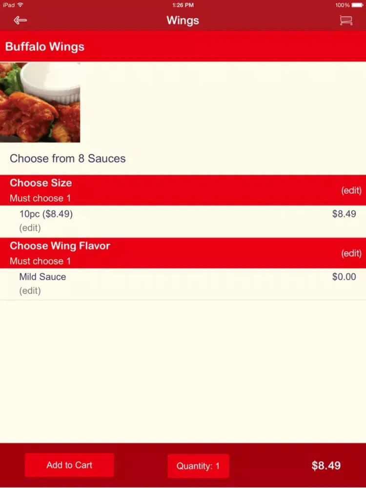 Capturas de pantalla de A-1 Pizza iPad 