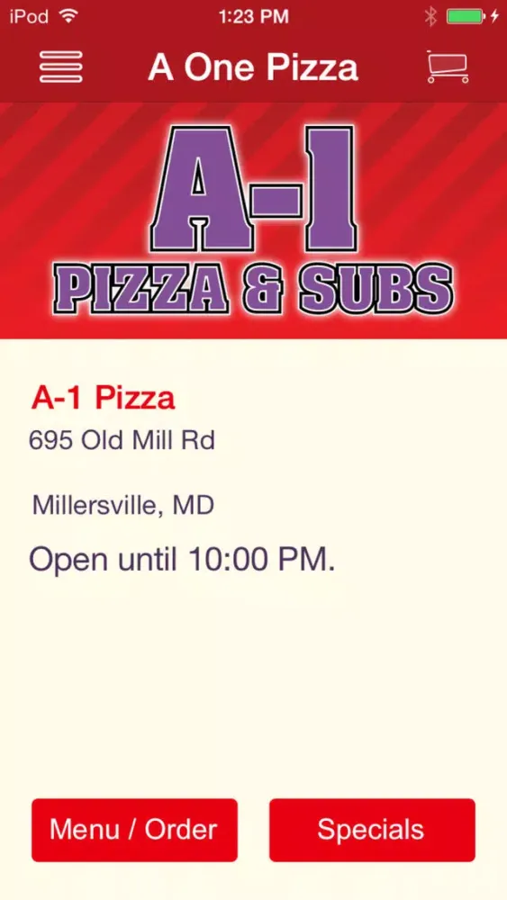 Capturas de pantalla de A-1 Pizza