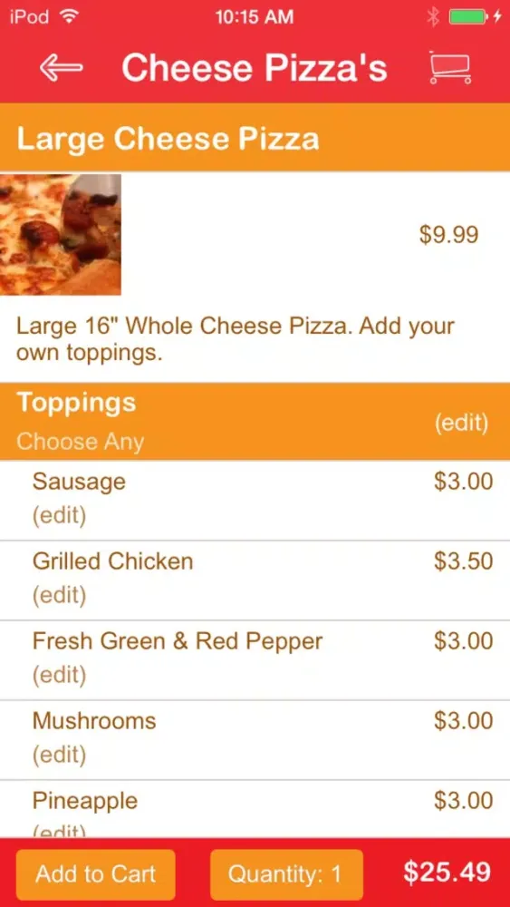 3 Bros 99 Cent Pizza سکرین شاٹس