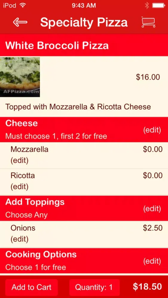 Скриншоты Francos Pizza