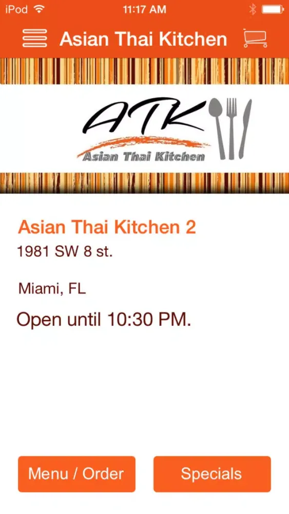 ภาพหน้าจอของ Asian Thai Kitchen