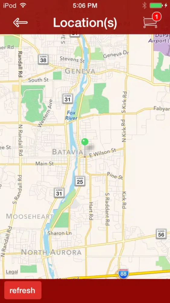 Batavia Rosatis Pizza سکرین شاٹس