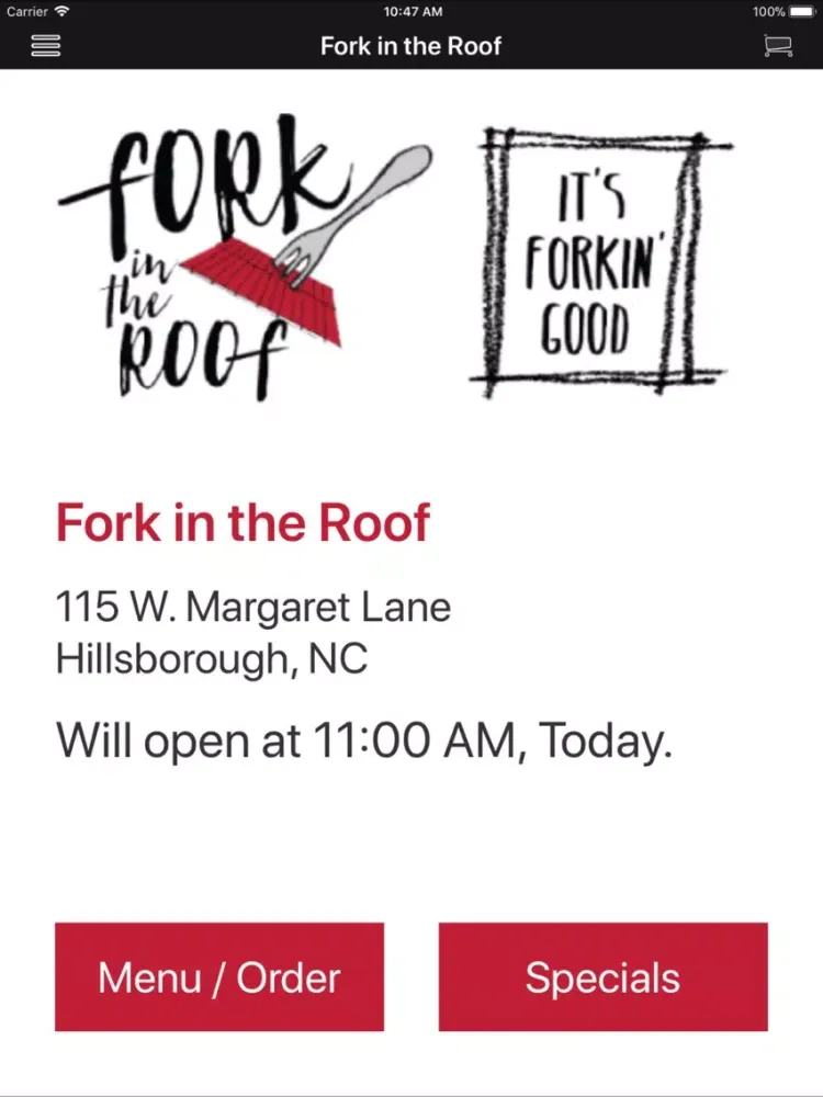 Fork in the Roof iPad 應用截圖