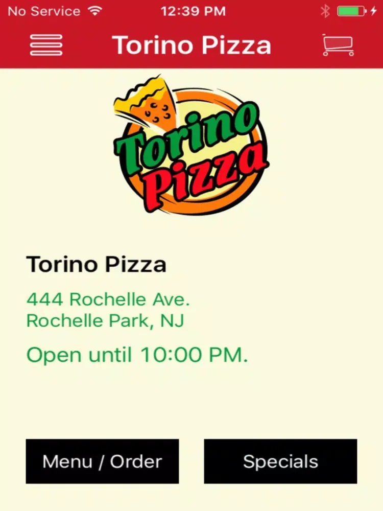Torino Pizza iPad  スクリーンショット