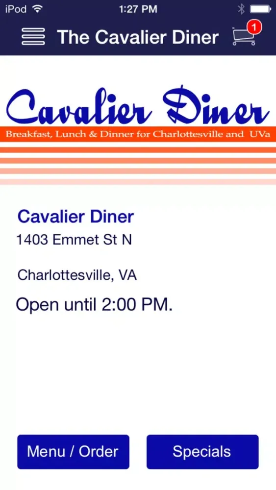 Capturas de pantalla de Cavalier Diner