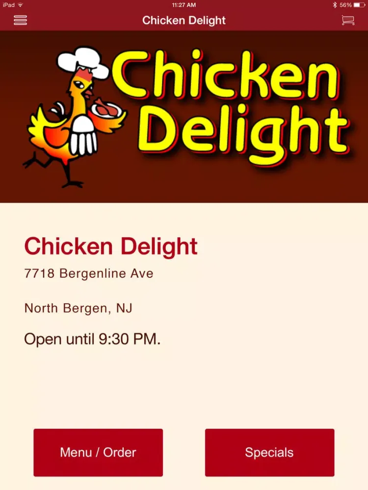 Chicken Delight (North Bergen) iPad  スクリーンショット