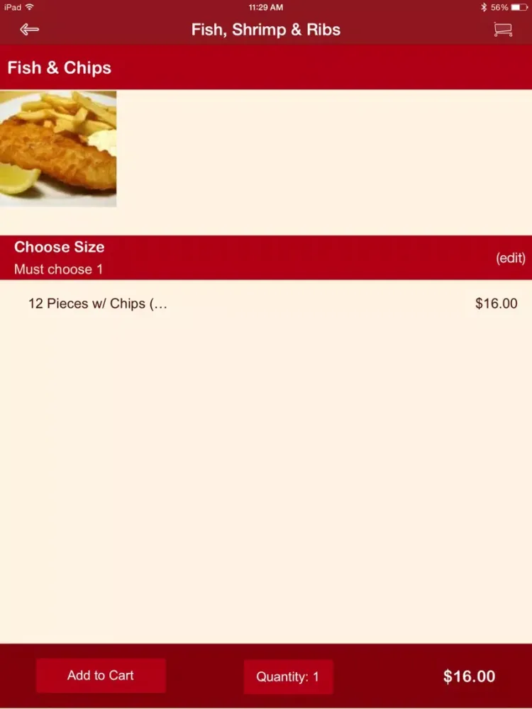 Chicken Delight (North Bergen) iPad  スクリーンショット