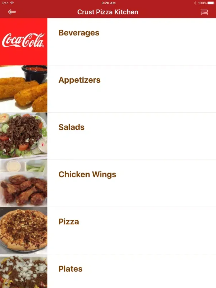 Crust Pizza Kitchen iPad  Ekran Görüntüleri