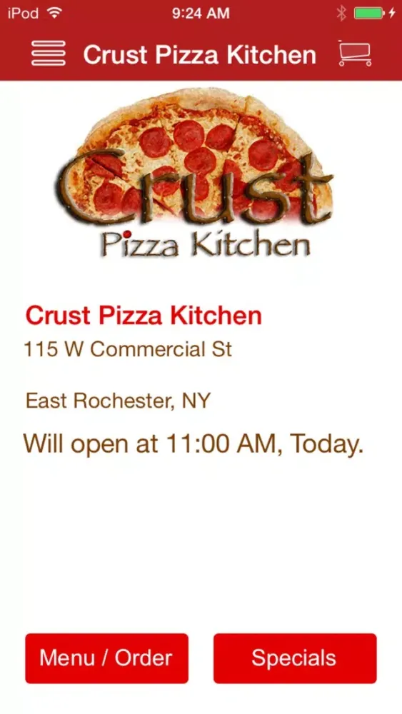 Crust Pizza Kitchen Ekran Görüntüleri
