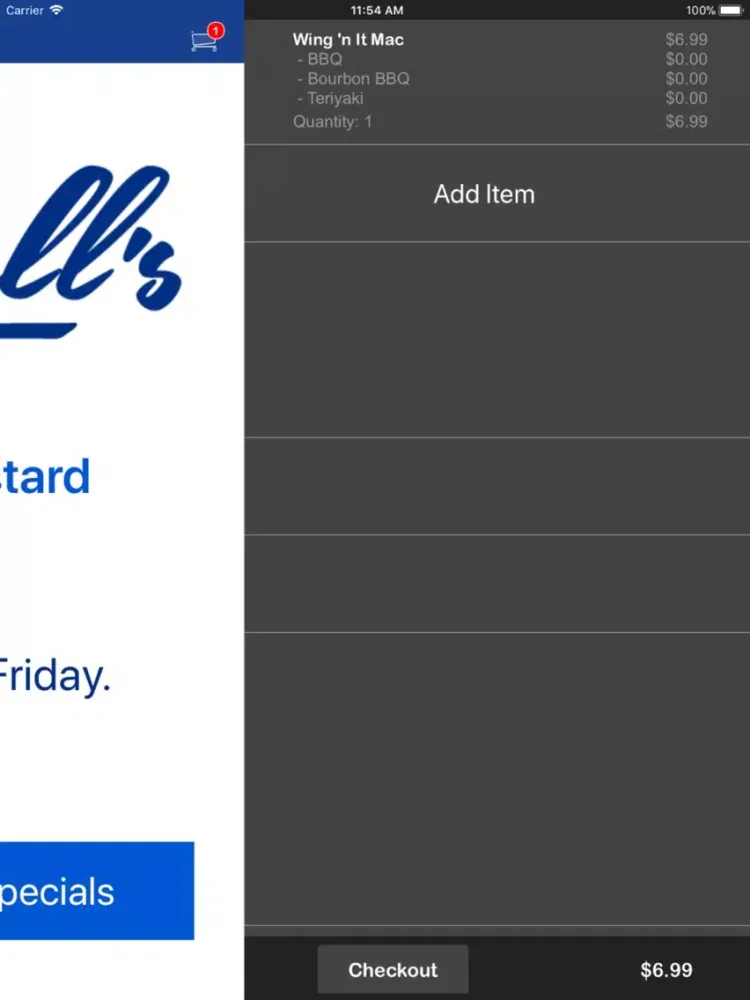 Randall's Frozen Custard iPad 应用截图