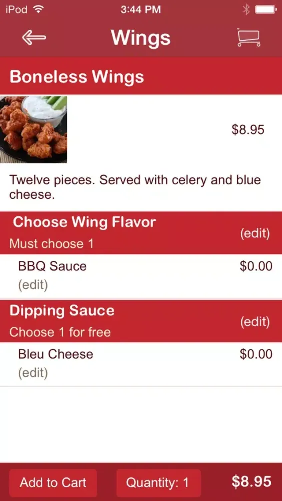 Capturas de pantalla de Dantes Pizzeria