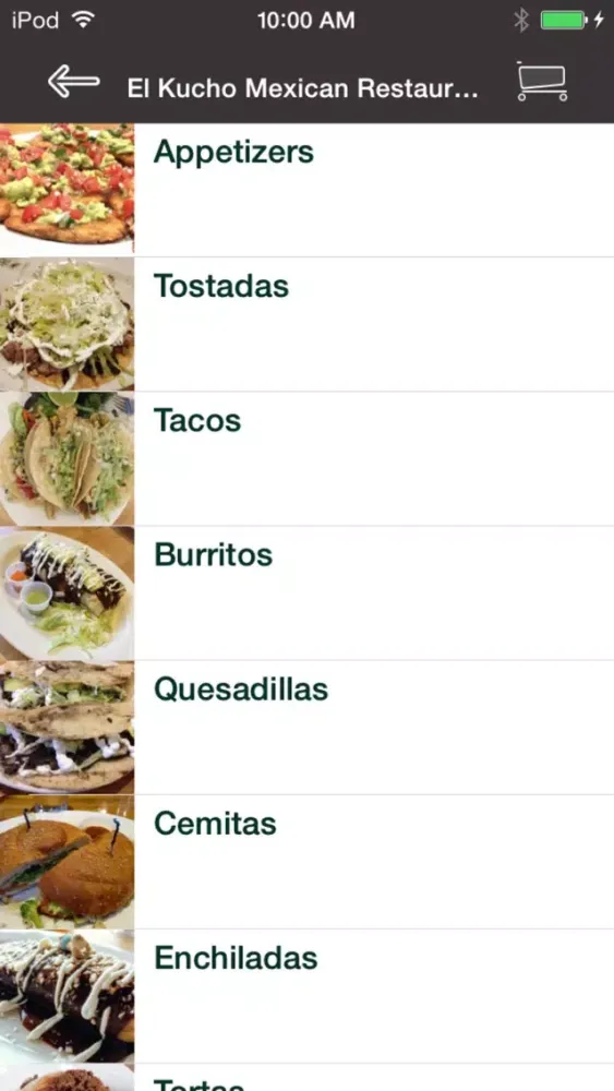 Capturas de pantalla de El Kucho Mexican Restaurant